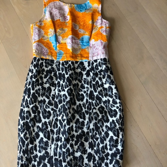 Tracy Reese two patterned summer dress - Picture 2 of 3